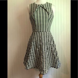 Opening Ceremony  Striped Fit & Flare Dress Sz M